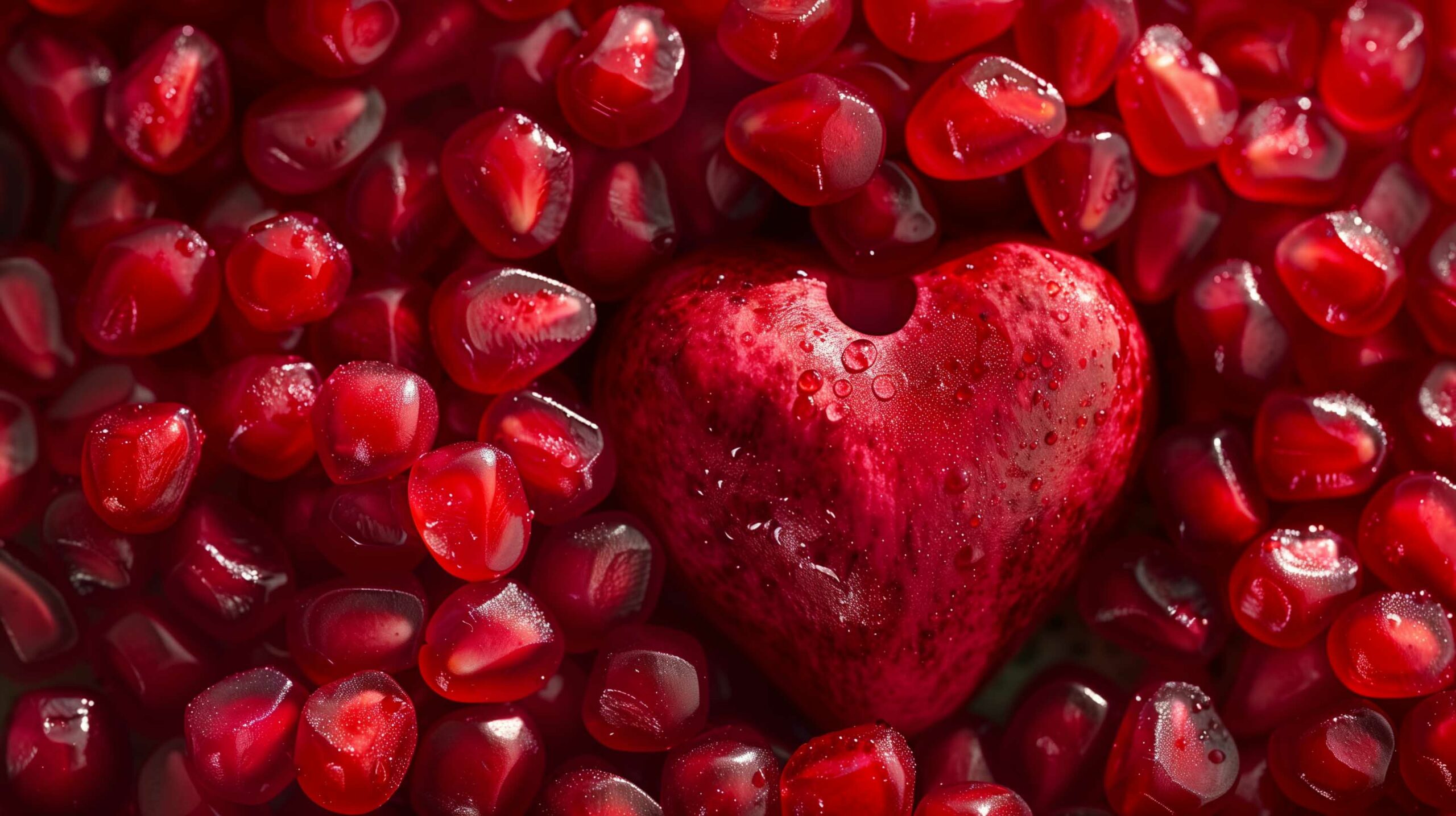 Heart pomegranate